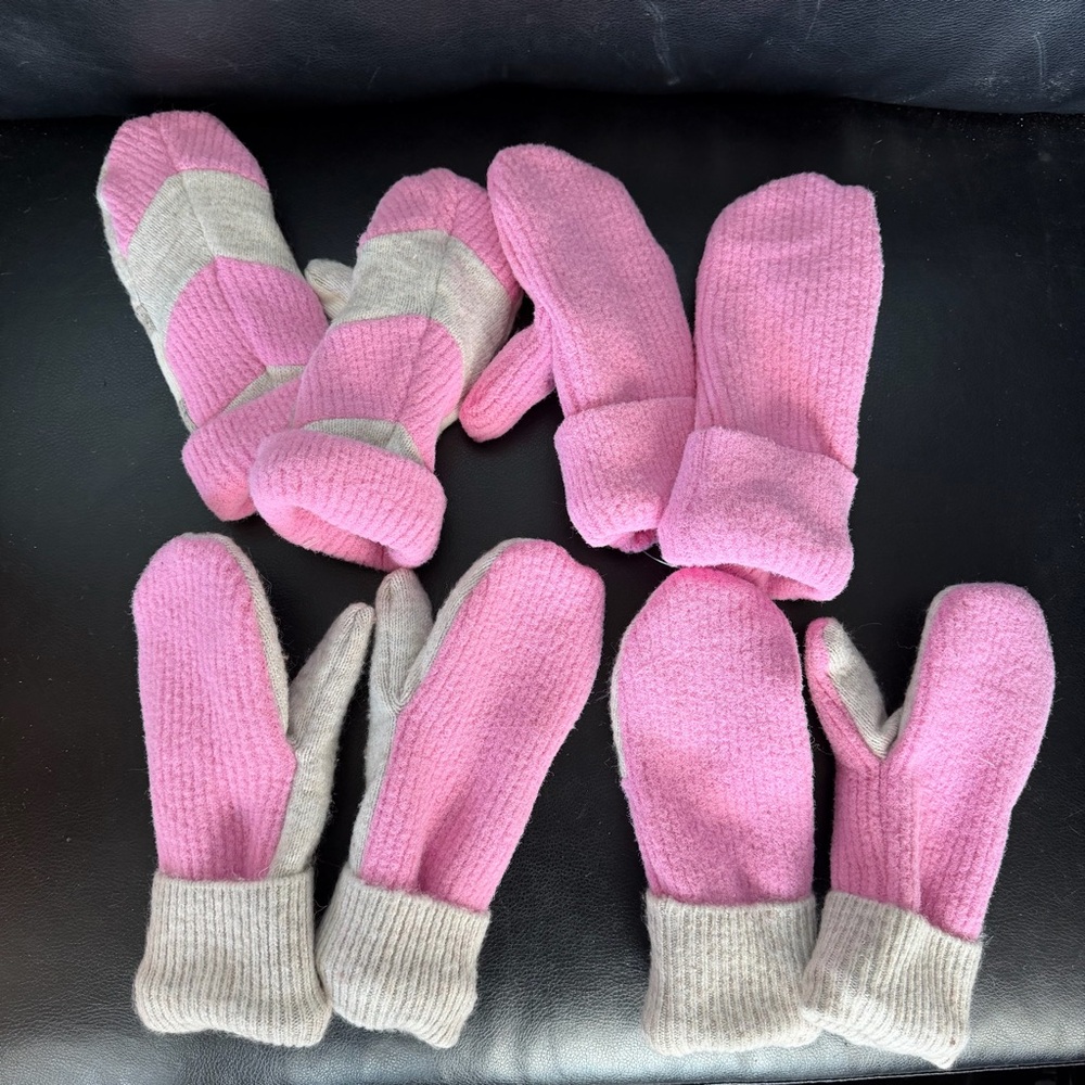 Handmade Upcycled Sweater Mittens